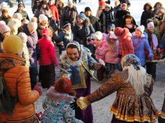 Новогодние гуляния в Ивановском районе