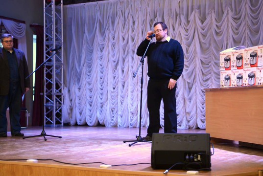 «Человек подписки». Выступление гл. редактора газеты «Наше слово» А. Горохова