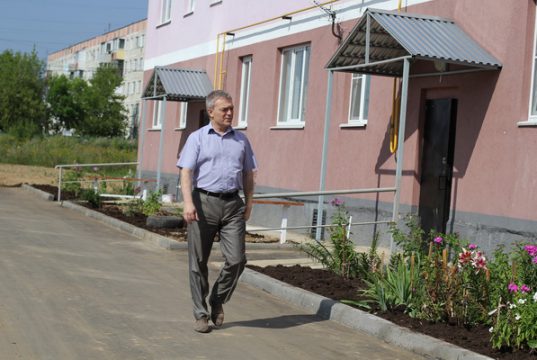 Сергей Смагин оценил работы по благоустройству Ивановского района