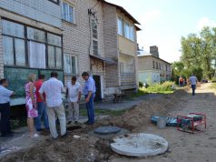 в д. Коляново полным ходом готовятся к отопительному сезону