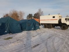 В Ивановском районе на подъезде к федеральной трассе М7 у д. Никульское оборудован пункт обогрева