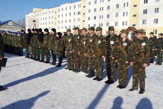«Голубые береты» принимают гостей