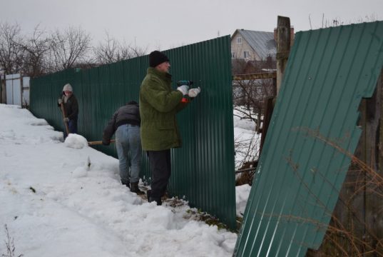 В Ивановском районе сносят незаконные постройки