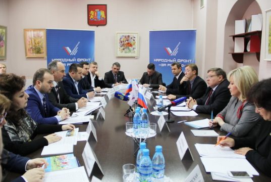 Ивановский губернатор обсудил инициативы ОНФ