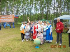 Пенсионеры Ивановского района приняли участие в областном турслете