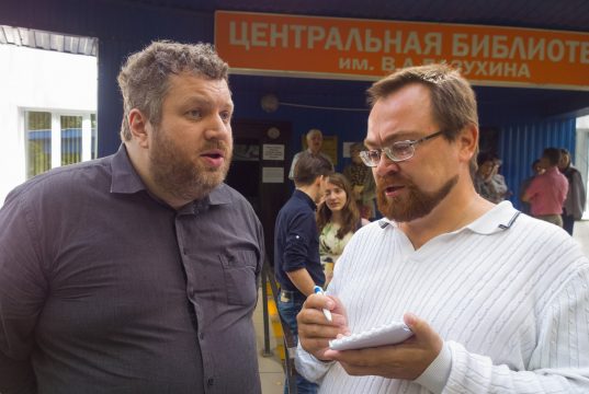 Главный редактор «Нашего слова» сыграл в «Что? Где? Когда?» с чемпионом мира