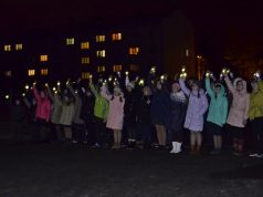 Ивановские школьники провели флешмоб «Выйди из тени. Будь ярче!»