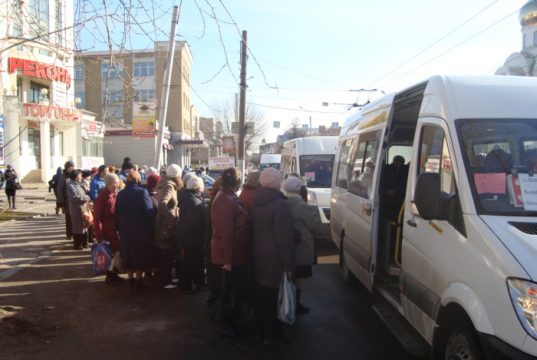 Информация об организации пассажирских перевозок автомобильным транспортом к местам захоронений 8 и 17 апреля 2018 года (городские кладбища в с. Богородское и с. Ново-Талицы)