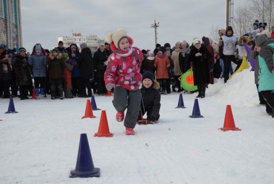 Снежные забавы захватили Ново-Талицы