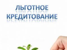 О получении льготных краткосрочных и инвестиционных кредитов в 2019 году