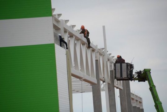 «Леруа Мерлен» достроят в октябре