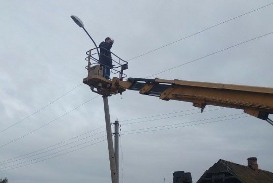 Озерный станет светлее