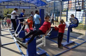 В Ивановской области открыты спортивные площадки и уличные тренажерные комплексы