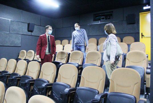 Кинотеатр в Кохме готов принимать посетителей