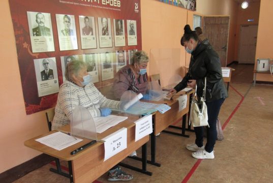 За честностью выборов следят наблюдатели