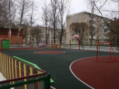 В детском саду «Солнышко» в селе Ново-Талицы завершилась установка спортивной площадки