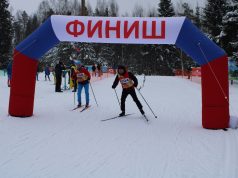 В Мильцево состоялись соревнования по лыжным гонкам