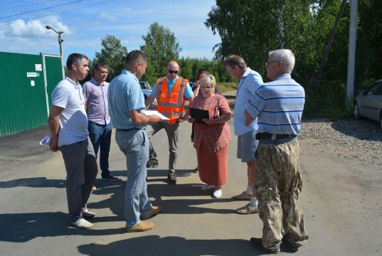 Жаркое лето на дорогах района