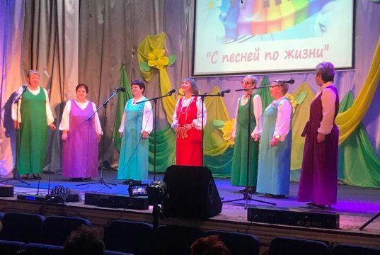Вокальная студия «Живица» стала лучшей на областном фестивале ветеранских хоров «С песней по жизни»