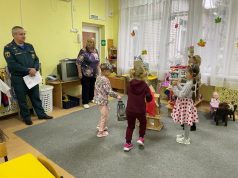 Сотрудники МЧС провели внеплановую проверку и профилактическое мероприятие в Подвязновской средней школе