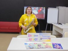 Для учеников Новоталицкой средней школы была организована встреча с артисткой Ивановского музыкального театра