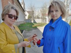 В Ивановском районе проходит акция «Георгиевская ленточка»