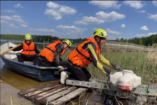 Юные спасатели прошли «Школу безопасности»
