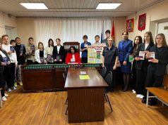 В Кохме в день празднования зарождения российской государственности мировой судья провела урок правового воспитания для школьников