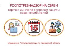 В рамках Всемирного дня прав потребителей в Ивановской области организована горячая линия