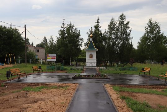 Глава района Сергей Низов принял участие в приемке новых общественных пространств в Куликовском сельском поселении