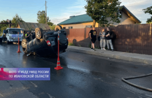 В Кохме перевернулась «Нива»