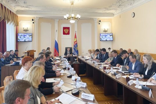 На заседании региональной КЧС обсудили вопросы предупреждения чрезвычайных ситуаций и обеспечения пожарной безопасности