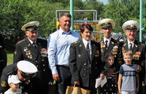 В селе Михалево отметили День ВМФ