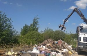 На территории Ивановского района была ликвидирована несанкционированная свалка