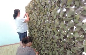 Осужденные КП-12 УФСИН России по Ивановской области сплели маскировочные сети для СВО