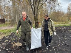 В Новоталицком сельском поселении прошел субботник «Зеленая Россия»