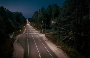 В 2025 году в Ивановской области продолжится строительство линий освещения на региональных дорогах