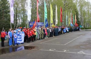 На территории лагеря «Березовая роща» состоялось торжественное открытие областных соревнований учащихся образовательных учреждений «Школа безопасности»