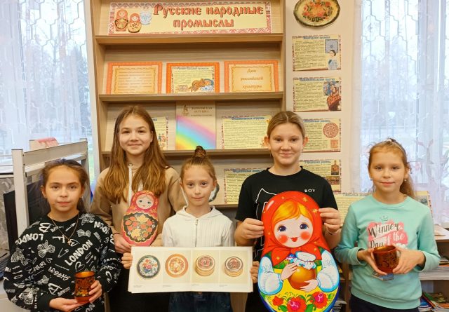 В центре внимания была Матрешка.