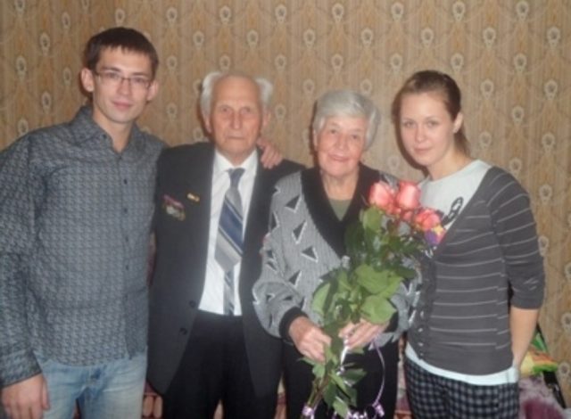 Фотография в кругу семьи