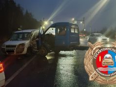 В Ивановском округе в ДТП попал водитель автомобиля с признаками алкогольного опьянения