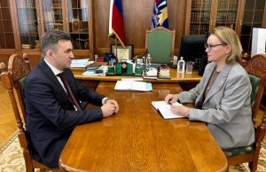 Станислав Воскресенский провел рабочую встречу с руководителем регионального УФАС Татьяной Михеевой