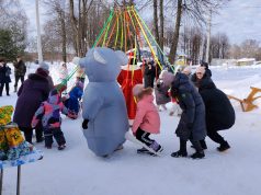В минувшие выходные в Ивановском округе прошли Масленичные гуляния