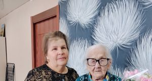 Сегодня одной из старейших жительниц деревни Тимошиха Корюкиной Лидии Ивановне исполнилось 95 лет!