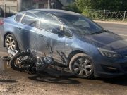 В Ново-Талицах столкнулись легковой автомобиль и мопед