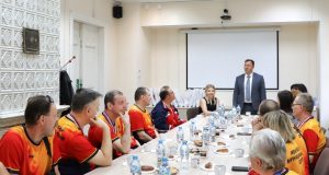 Сергей Низов встретился с командой параспортсменов