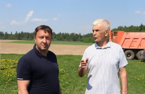 Глава Ивановского муниципального округа Сергей Низов посетил сельскохозяйственное предприятие АО «Вергуза»