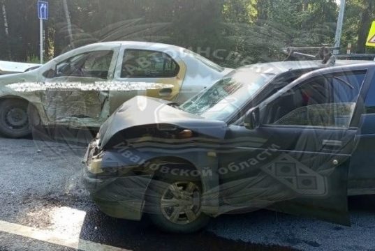 Два водителя пострадали в ДТП в Ивановском округе