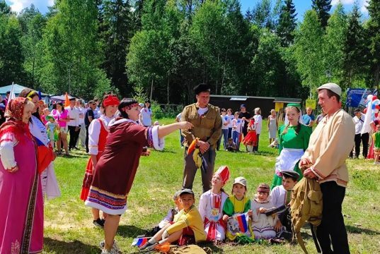 Турслет молодых семей: приключения, спорт и единство