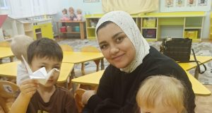 22 октября, в День белых журавлей, в кохомском детском саду «Теремок» в группе «Радуга» прошел урок доброты и памяти